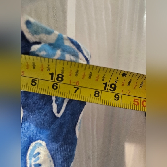 NWT Lauren by Ralph Lauren Off Short Short Sleeves Paisley Print Top - Picture 9 of 9